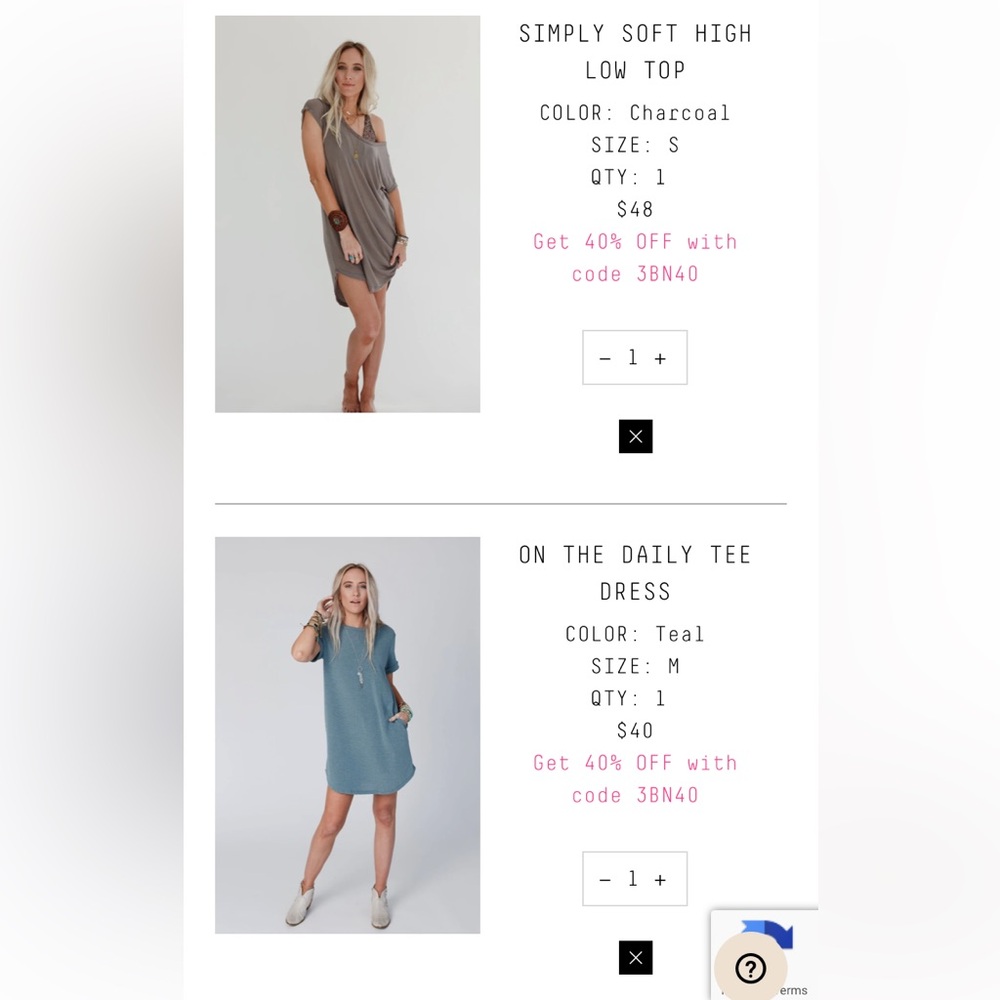 Three birds nest tee shirt dresses